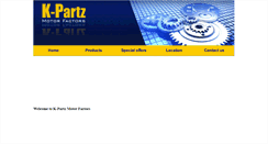Desktop Screenshot of k-partz.com